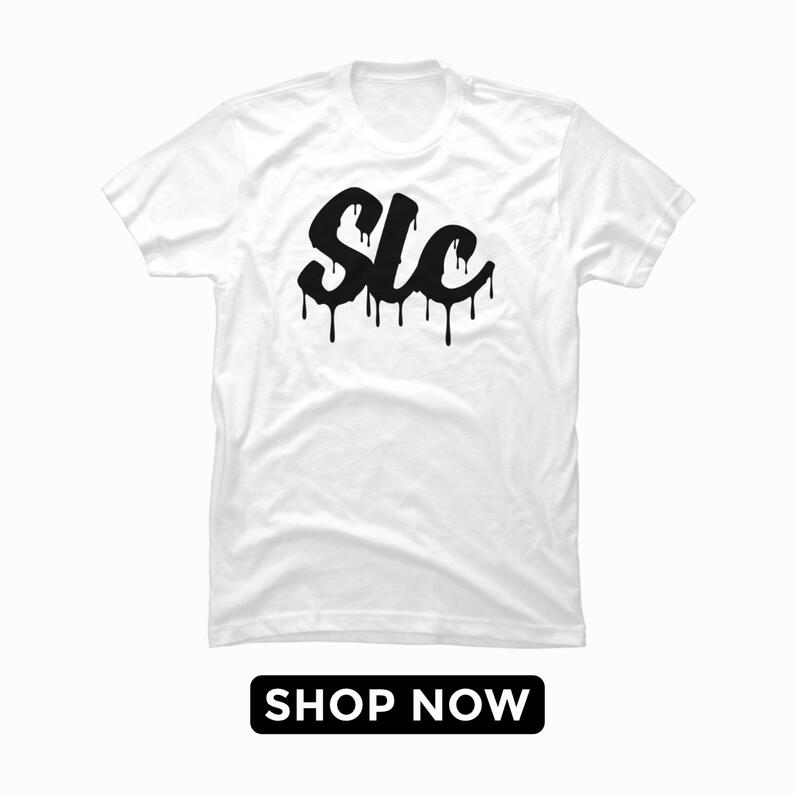 Slc Drip Mens Tshirt (White)