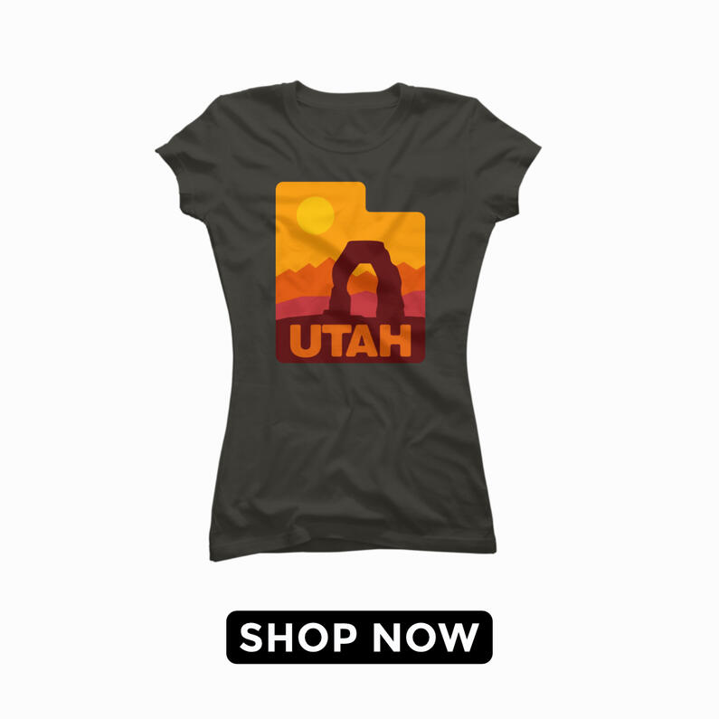 Utah Delicate Arch Womens T-shirt